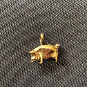 ✨Beautiful pig golden charm✨